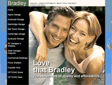 Tablet Screenshot of bradleybuildings.com